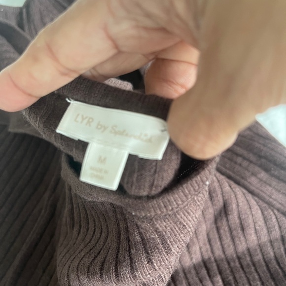 Splendid Brown Ribbed Intimate onesie - Picture 3 of 3